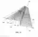 Fig. 11 - Gutter debris preclusion device with multiple manipulations and patterns thereof