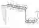 Fig. 01 - Heat panel and fastener system