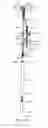 Fig. 14 - Remote controlled motorized wand for controlling blinds