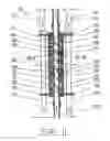Fig. 12 - Apparatus for drilling deeper and wider well bore with casing