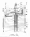 Fig. 14 - Apparatus for drilling deeper and wider well bore with casing