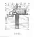 Fig. 27 - Apparatus for drilling deeper and wider well bore with casing
