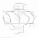 Fig. 01 - Balanced mixed flow turbine wheel