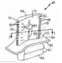 Fig. 01 - COOLING PASSAGES FOR GAS TURBINE ENGINE COMPONENT
