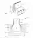 Fig. 02 - Apparatus having engineered surface feature and method to reduce wear and friction between CMC-to-metal attachment and interface