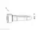 Fig. 08 - Borescope plug assembly for gas turbine engine
