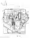 Fig. 01 - Internal-combustion engine with an electronically controlled hydraulic system for variable actuation of the intake valves, provided with a device for refilling the system with fluid
