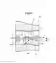 Fig. 32 - Air leading type two-stroke engine and intake system for same, and carburetor