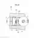 Fig. 33 - Air leading type two-stroke engine and intake system for same, and carburetor