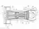 Fig. 01 - Pivoting stowable spray bar