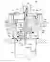 Fig. 01 - Starting valve for a fluid operating machine working in a vacuum system