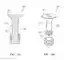 Fig. 04 - CERAMIC BOLT FOR EXHAUST PANEL