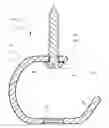 Fig. 15 - Fastener with Loop or Hook