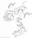 Fig. 01 - Bearing device for crankshaft of internal combustion engine