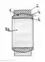 Fig. 01 - Self-lubricating hinge assembly made from composite material and operating under high dynamic loads
