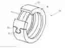 Fig. 01 - Outer ring and roller bearing comprising said type of outer ring