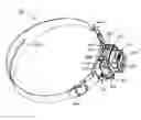 Fig. 01 - Portable light having a housing including a lock