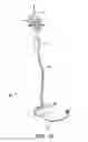 Fig. 11 - Tree topper with trunk attachable deformable conduit