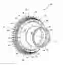 Fig. 01 - Gas turbine engine diffuser-combustor assembly inner casing