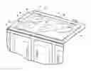 Fig. 01 - Interior mounted cooktop bracket for concealed and surface mounted installation