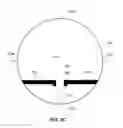Fig. 09 - Reticle providing maximized danger space