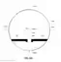 Fig. 10 - Reticle providing maximized danger space