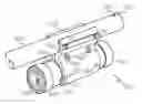 Fig. 01 - Video camera gun barrel mounting system