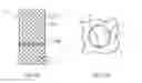 Fig. 06 - Laser etched scintillation detector blocks with internally created reflectors