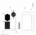 Fig. 19 - Gesture assistive zoomable selector for screen