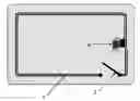Fig. 01 - Electronic circuit of a microprocessor proximity document and a proximity document