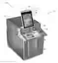 Fig. 01 - AUTOMATED TRANSACTION MACHINE WITH DUAL CUSTOMER INTERFACE DISPLAYS