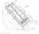 Fig. 01 - Evacuation slide with a lighting system for illuminating an escape route