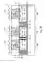 Fig. 10 - Semiconductor isolation structure with air gaps in deep trenches
