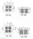 Fig. 06 - Interposer with lattice construction and embedded conductive metal structures