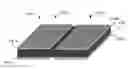 Fig. 01 - Laminates of integrated electromagnetically shieldable thin inductors, capacitors, and semiconductor chips