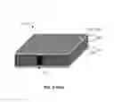 Fig. 08 - Laminates of integrated electromagnetically shieldable thin inductors, capacitors, and semiconductor chips