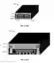 Fig. 16 - Laminates of integrated electromagnetically shieldable thin inductors, capacitors, and semiconductor chips