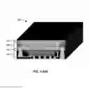 Fig. 17 - Laminates of integrated electromagnetically shieldable thin inductors, capacitors, and semiconductor chips