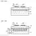 Fig. 17 - Laterally coupled multi-mode monolithic filter