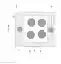 Fig. 06 - Electrolyte supported cell designed for longer life and higher power