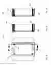 Fig. 16 - Adjustable mud ring assemblies