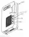 Fig. 01 - Portable switching power supply with attachable battery pack and enclosure