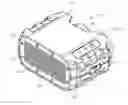 Fig. 01 - Audio speaker with externally reinforced passive radiator attachment