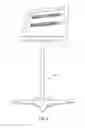 Fig. 04 - Magnetic stand for tablet device