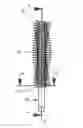 Fig. 01 - Applicator for a Cosmetic Product & Associated Applicator Assembly