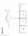 Fig. 15 - Unique portable foldable five-device-in-one kneeler-bench-caddy-table-umbrella system, having kneeler system, bench system, caddy system, table system, and kneeler-bench-caddy-table-locking umbrella system