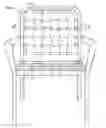 Fig. 01 - Support equipment for supporting a person at rest having a rigid supporting elements