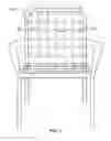 Fig. 02 - Support equipment for supporting a person at rest having a rigid supporting elements