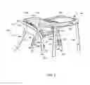 Fig. 08 - Convertible highchair assembly having a removable tray