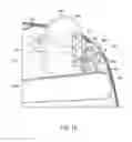 Fig. 20 - Convertible highchair assembly having a removable tray